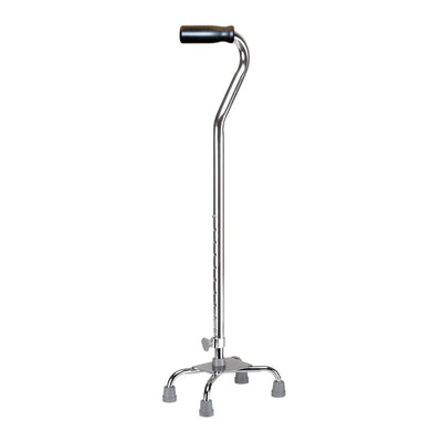 Drive Aluminum Small Base Quad Cane - 628457_EA - 1