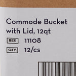 drive Commode Bucket, 12 Quart - 585051_EA - 10