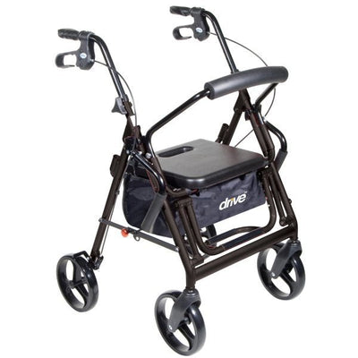 drive Duet Folding Aluminum Frame 4 Wheel Rollator - 680185_EA - 5
