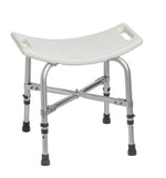 Drive Medical Bariatric Bath Bench with Fixed Handle Aluminum Frame Without Backrest - 812101_EA - 1