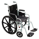 drive Poly-Fly High Strength Lightweight Wheelchair / Flyweight Transport Chair - 583470_EA - 2
