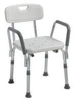 drive Shower Chair with Back and Removable Padded Arms - 1032859_EA - 1