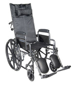 drive Silver Sport Reclining Wheelchair, 16-Inch Seat Width - 804623_EA - 2