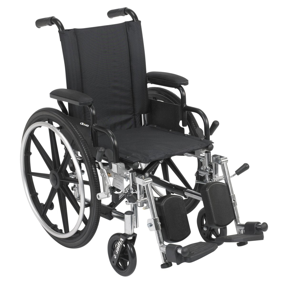 drive Viper Lightweight Wheelchair, 14-Inch Seat Width - 804790_CS - 1