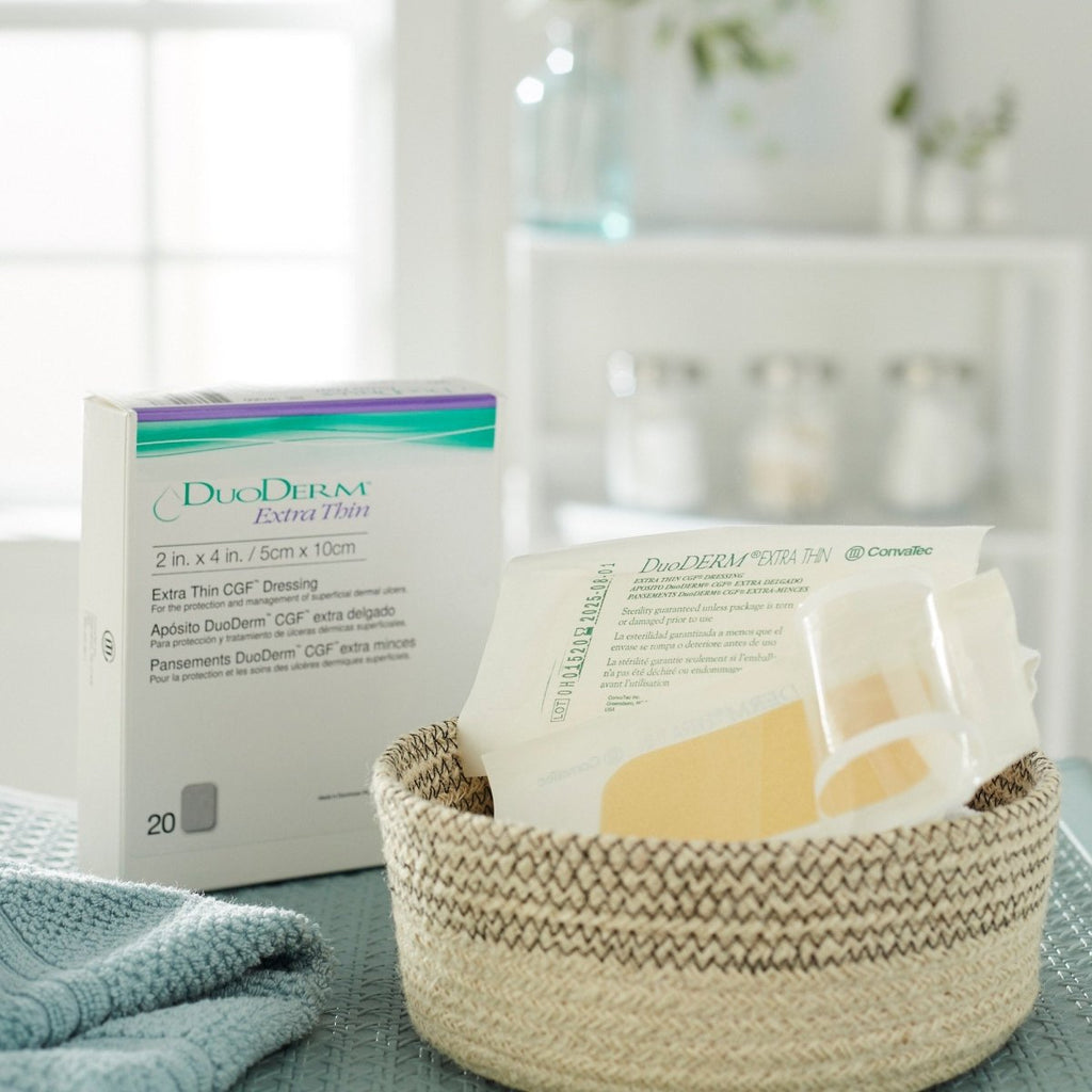 Heal Wounds Quickly and Comfortably with Duoderm Extra Thin Hydrocolloid Dressing