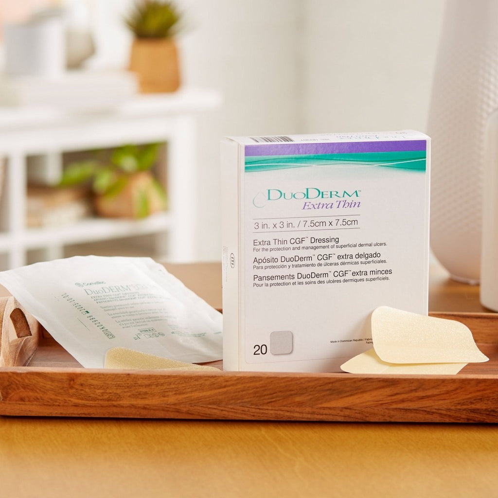 Heal Wounds Quickly and Comfortably with Duoderm Extra Thin Hydrocolloid Dressing