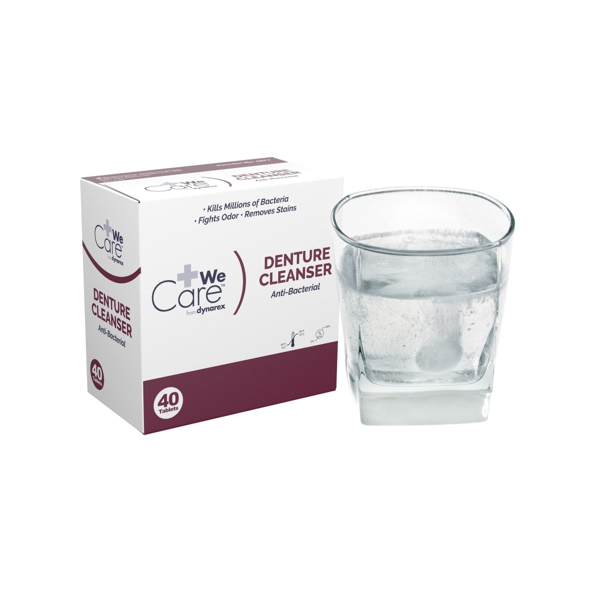Dynarex Denture Cleanser Tablets - 826983_BX - 1