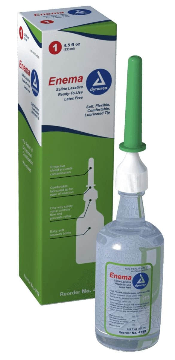 Dynarex Saline Enzyme Enema - 903619_CS - 1