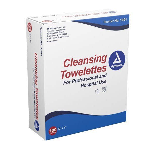 Dynarex® Scented Cleansing Towelettes, Individual Packets - 809891_BX - 1