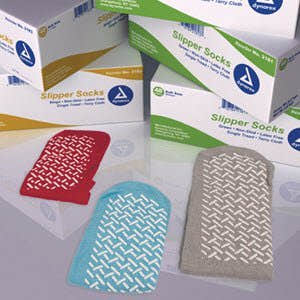 Dynarex Single Tread Slipper Socks - 826647_EA - 2
