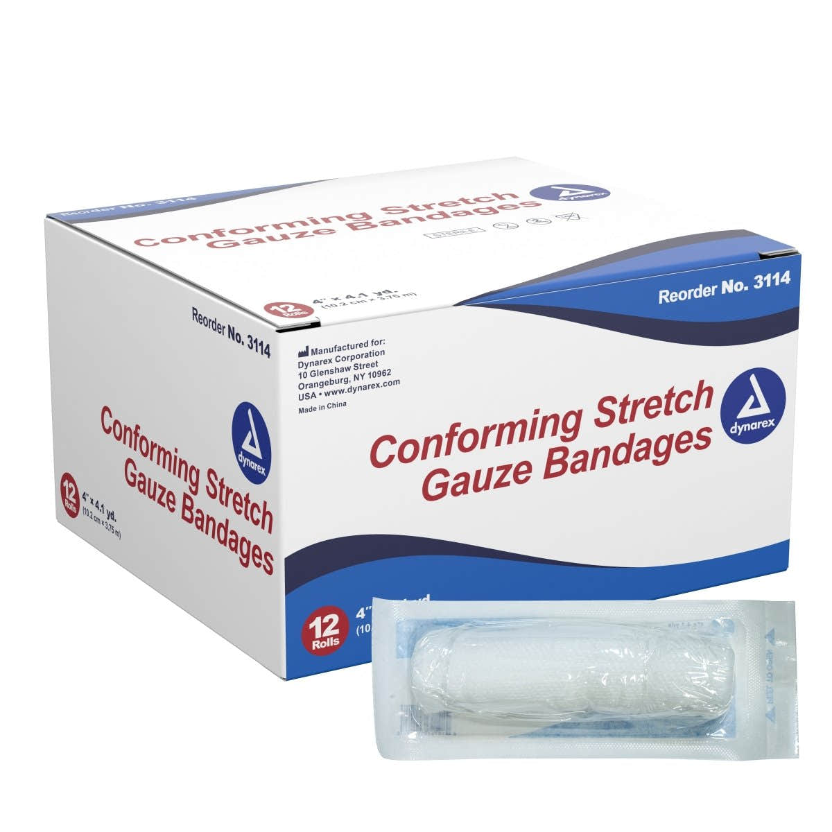Dynarex Sterile Conforming Bandage - 884100_BX - 2