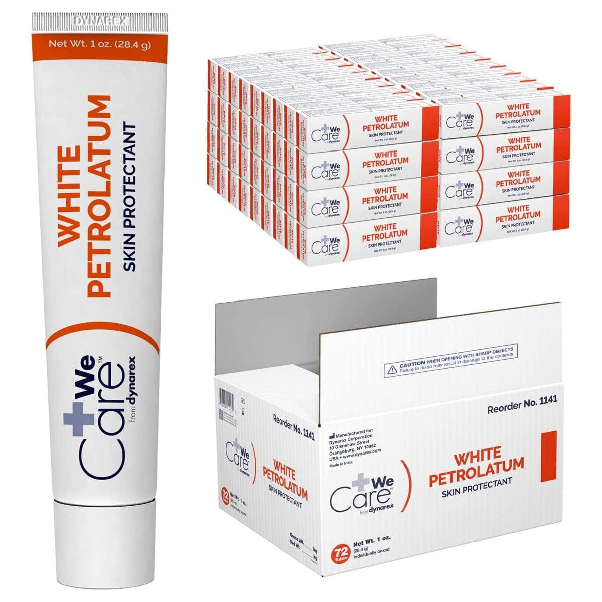 Dynarex White Petrolatum Petroleum Jelly - 1128576_CS - 1