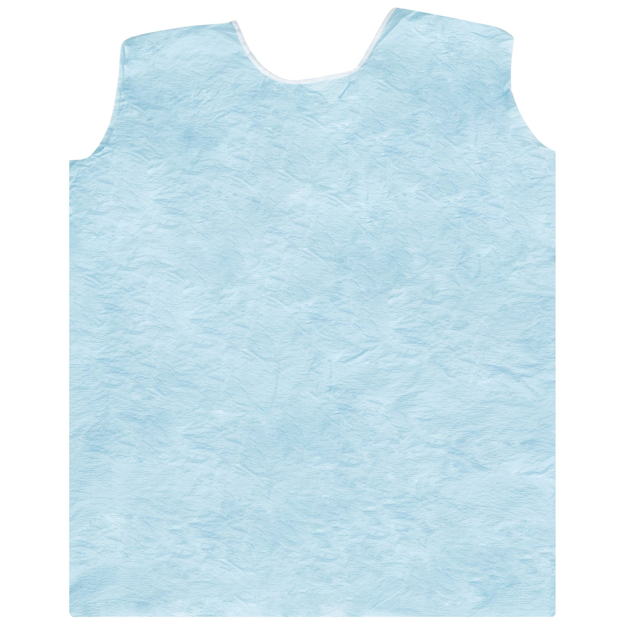 McKesson Patient Exam Gown, 2X-Large, Blue -Case of 25