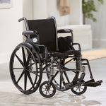 McKesson Lightweight Wheelchair Swing-Away Footrest, 16 Inch Seat Width -Each