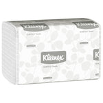 Kleenex Slimfold Towels, Absorbency Pockets, White, Single Ply -Case of 24