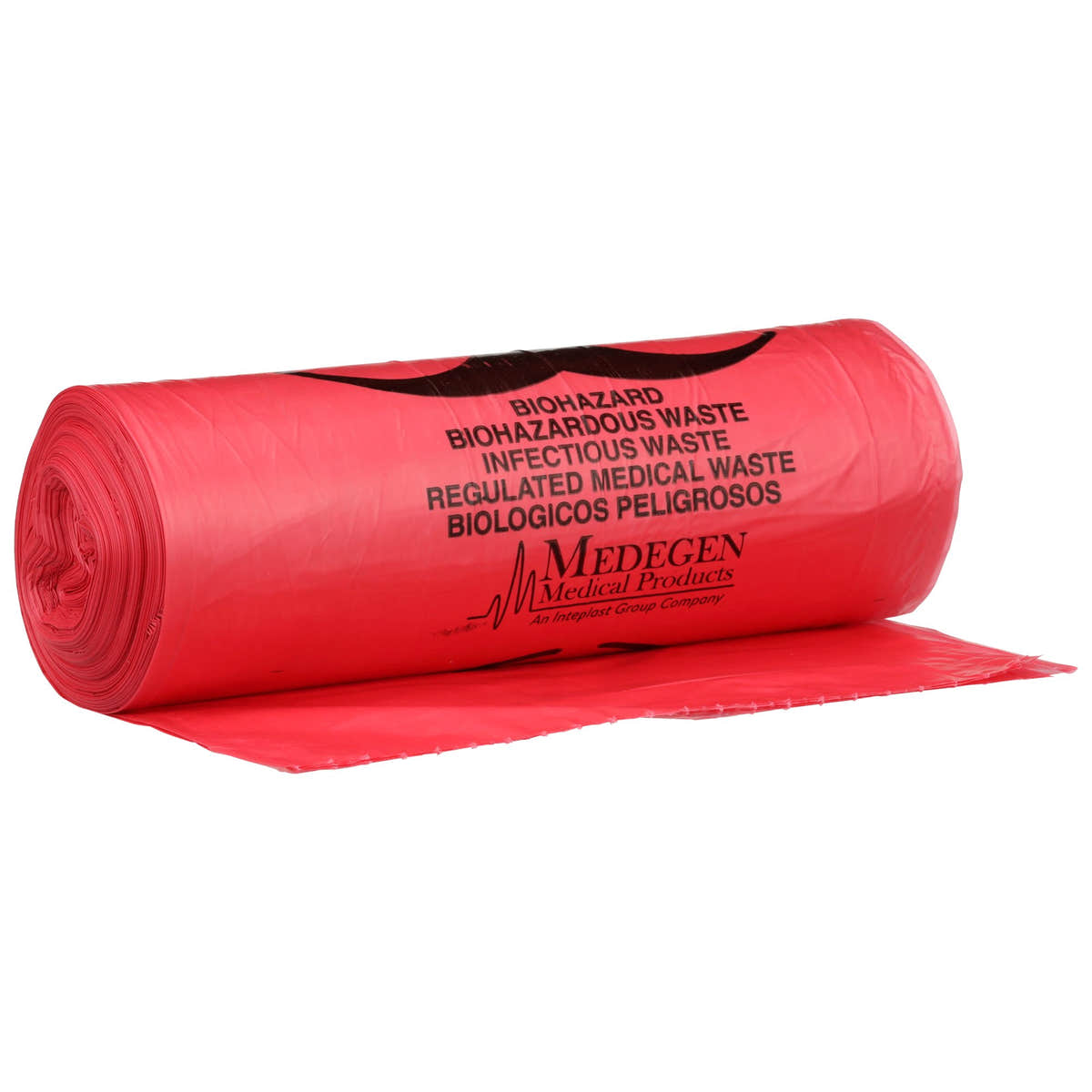 SAF-T-SEAL Infectious Waste Bag, 30-33 ga; -Case of 250