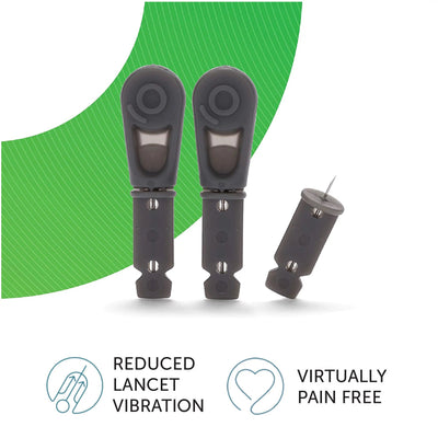 OneTouch Safety Lancets, 30 Gauge Twist Top Activation  -Case of 2400