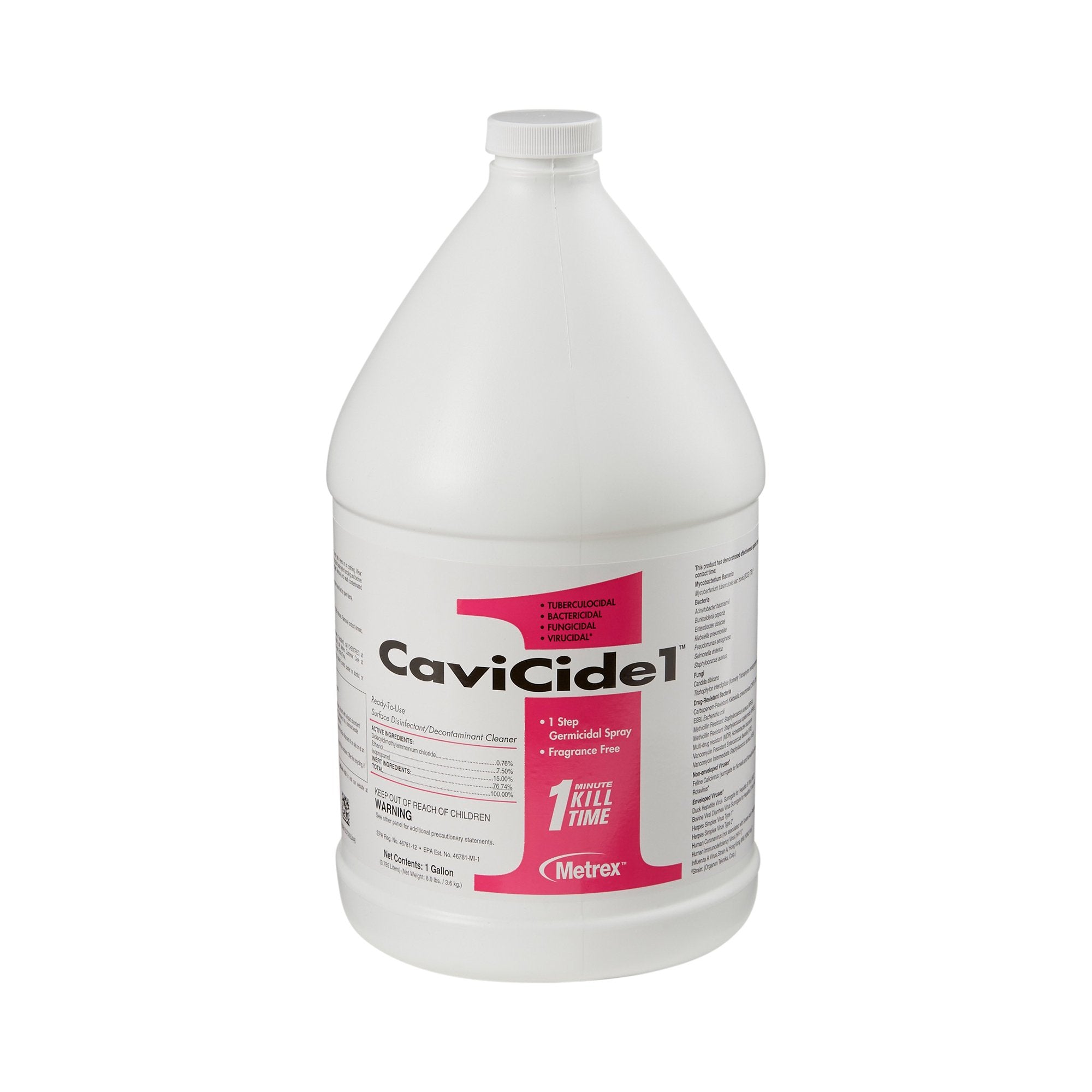CaviCide1 Surface Disinfectant Cleaner -Case of 4