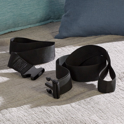 McKesson Backboard / Stretcher Strap 2 Piece, Black -Each