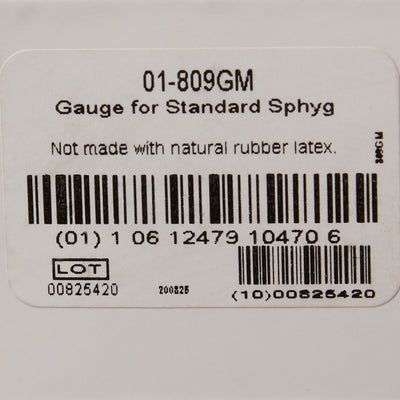 McKesson Blood Pressure Unit Gauge, Black/White -Each