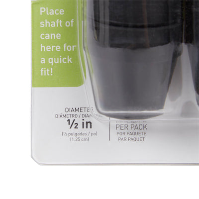 McKesson Quad Cane Tips -Box of 4