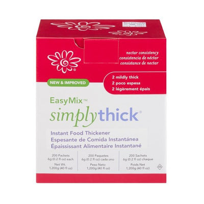 EasyMix SimplyThick Nectar Consistency Instant Food and Beverage Thickener, 6g Packet - 1087567_EA - 5