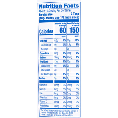 Thick & Easy Texture Modified Bread & Dessert Mix, 10.6 oz. Pouch -Each