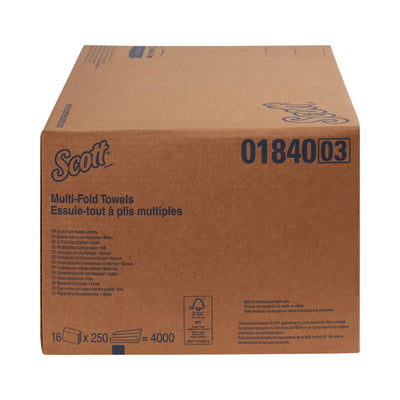 Scott Essential Multi-Fold Paper Towel -Case of 16