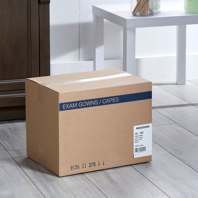 McKesson Exam Cape, White, 21 X 30 Inch -Case of 100