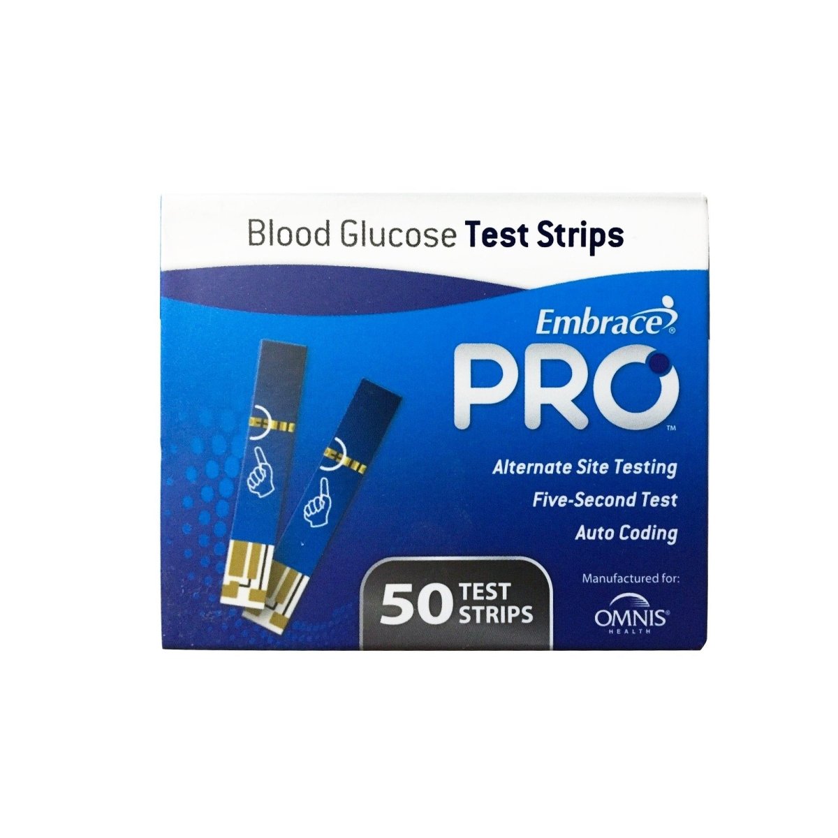 Embrace Blood Glucose Test Strips - 1034317_BX - 1