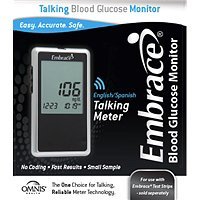 Embrace Talking Blood Glucose Meter - 1135962_EA - 1