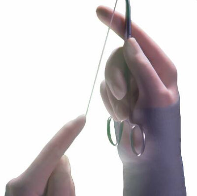 Encore Acclaim Latex Standard Cuff Length Surgical Glove, Ivory - 372894_BX - 1