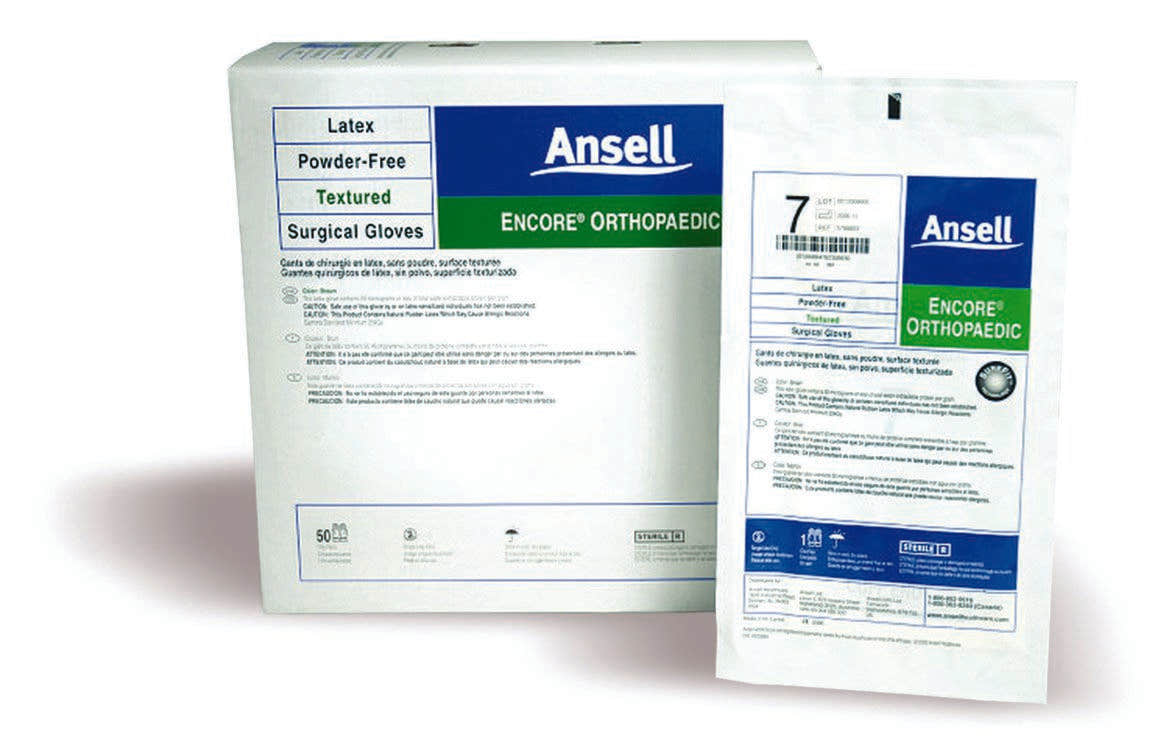 Encore Latex Ortho Surgical Gloves - 319509_BX - 1