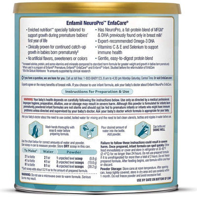 Enfamil NeuroPro EnfaCare 13.6 oz. Can Powder Infant Formula - 1114127_EA - 4