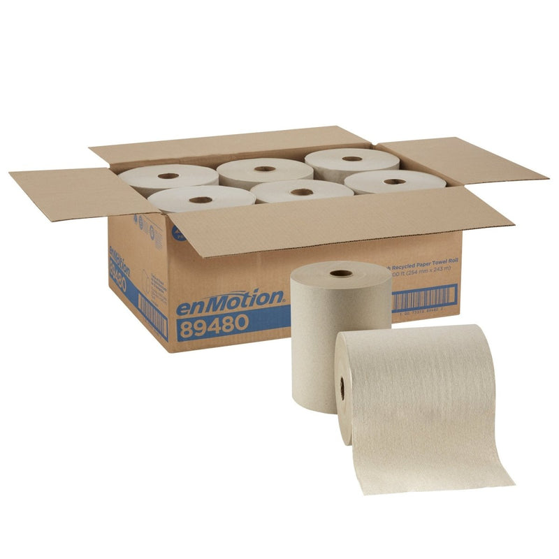 enMotion Touchless Brown Paper Towel, 10 Inch x 800 Foot Roll - 698680_RL - 11