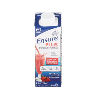 Ensure Plus Therapeutic Nutrition Shake Ready to Use 8-oz Carton - 1048231_CS - 1