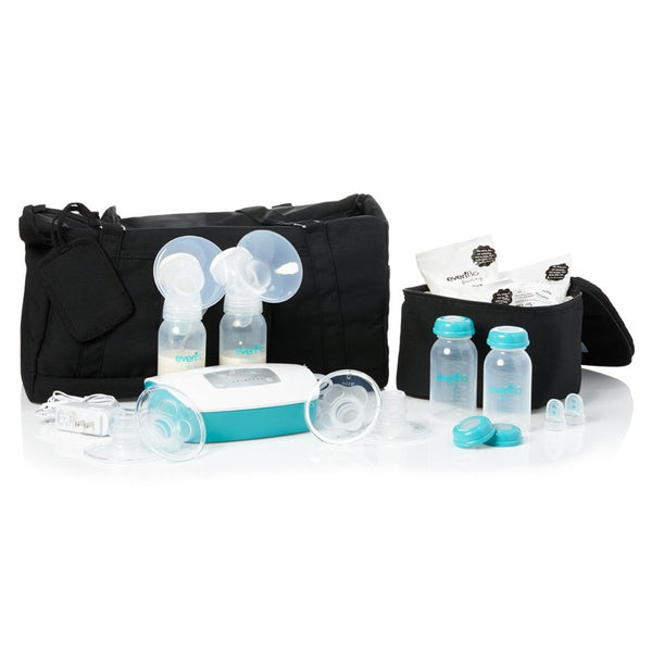 Evenflo Advanced Deluxe Double Electric Breast Pump Kit - 1143881_EA - 1