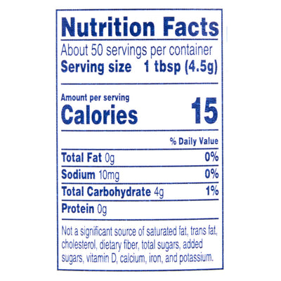 Thick & Easy Food and Beverage Thickener, Unflavored, 8 oz. Canister -Case of 12