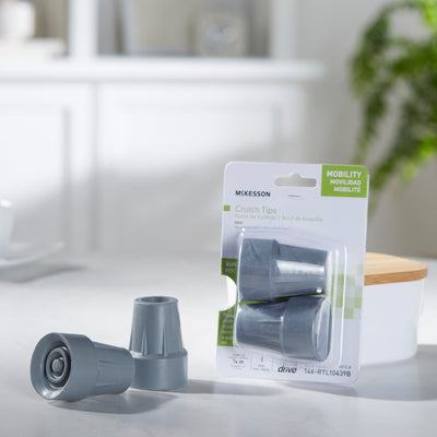 McKesson Crutch Tips -1 Pair