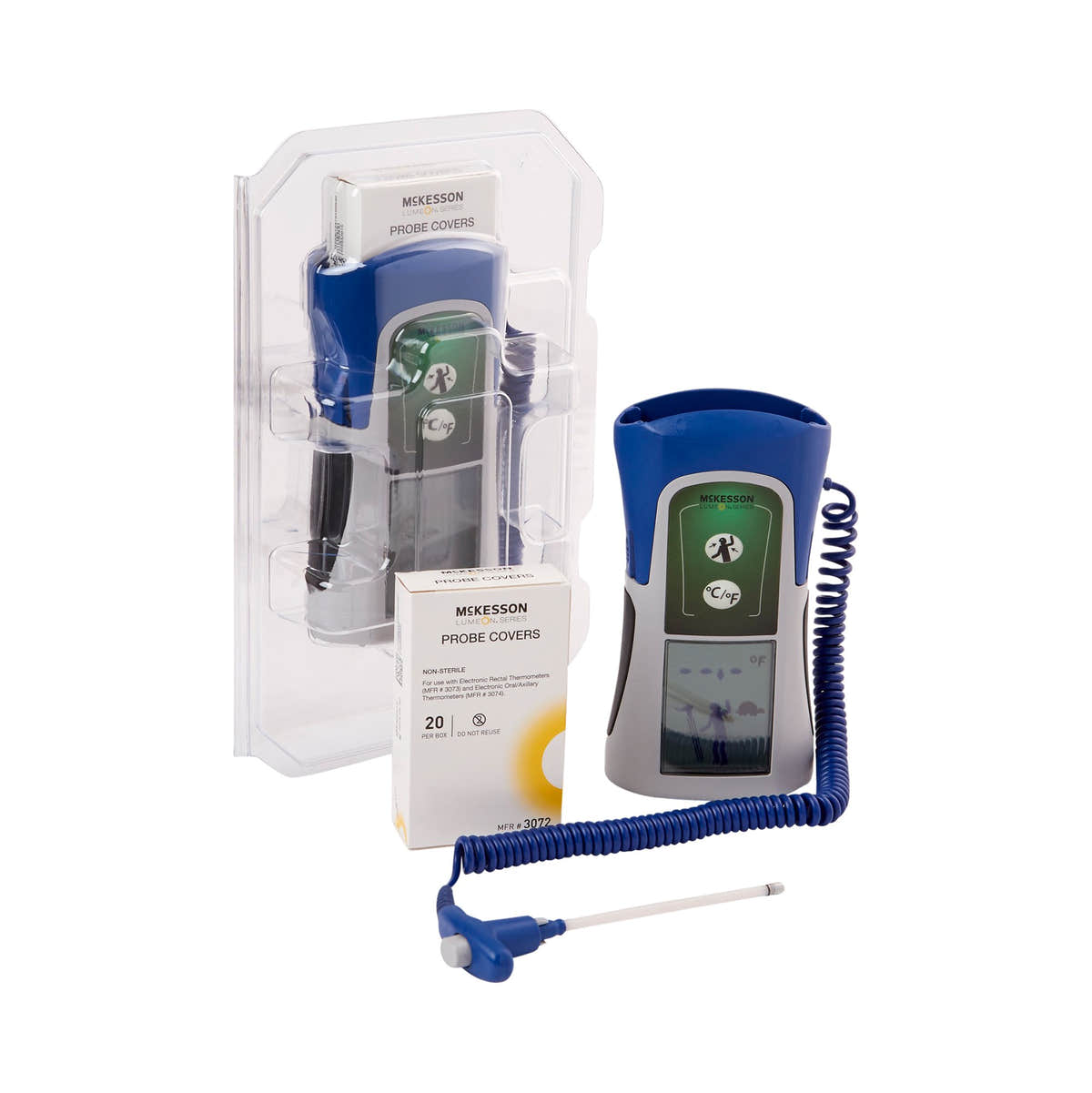 McKesson LUMEON Digital Stick Thermometer -Each