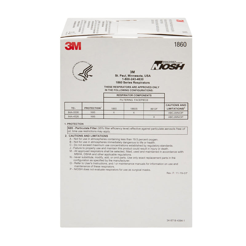 3M Particulate Respirator / Surgical Mask -Box of 20
