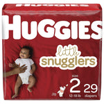 Huggies Little Snugglers Diapers -Size 2 (12 to 18 lbs.) -Moderate Absorbency