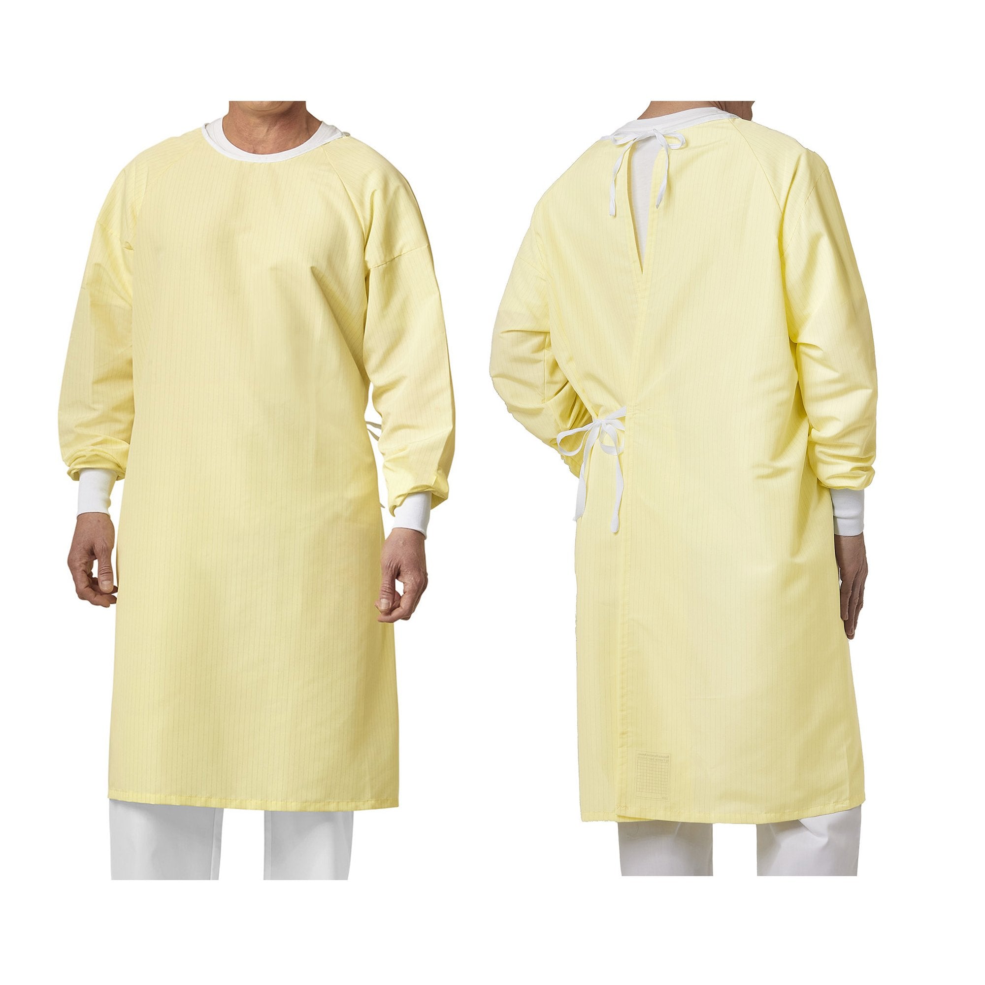 Fashion Seal Protective Procedure Gown, Large, Yellow -Each