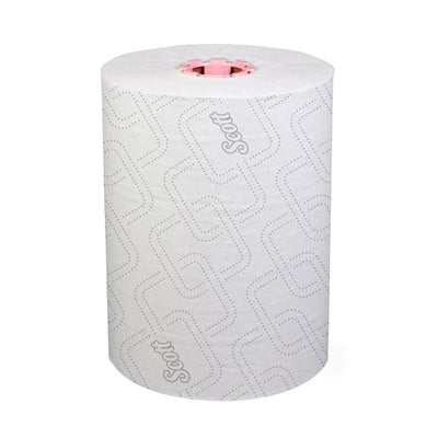 Scott Control Slimroll White Paper Towel, 8 Inch x 580 Foot, 6 Rolls per Case -Case of 6