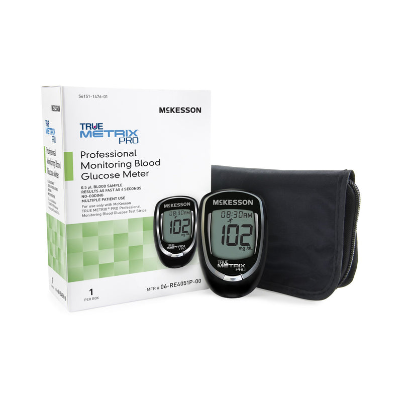 McKesson TRUE METRIX PRO Monitoring Blood Glucose Meter -Case of 6