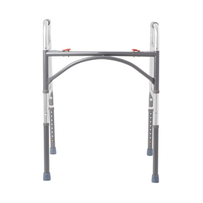 McKesson Steel Bariatric Folding Walker, 32½ – 39 Inch Height -Case of 2