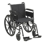 drive Cruiser III Dual Axle Lightweight Wheelchair Full Length Arm Elevating Legrest, 18-inch Seat Width -Each