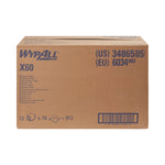 WypAll X60 Task Wipe, ¼ Fold -Case of 1