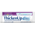 Resource ThickenUp Clear Food and Beverage Thickener, 0.05 oz. Packet -Case of 288