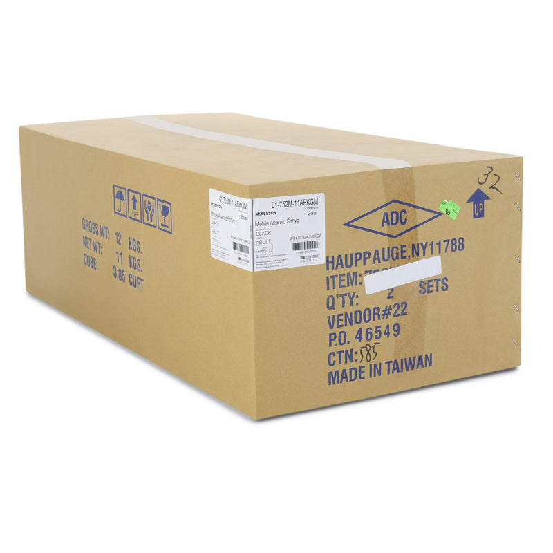 McKesson LUMEON Mobile Aneroid Sphygmomanometer Unit, Medium Cuff -Case of 2